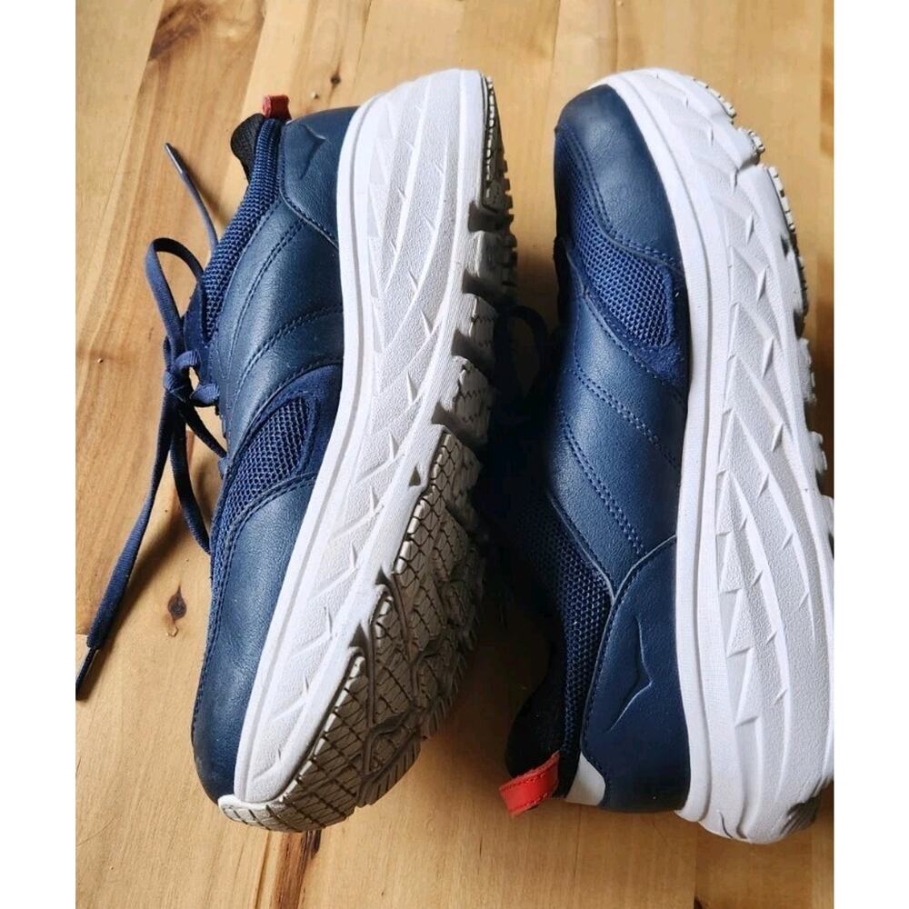Hoka One One Bondi L Moonlight Ocean Sneakers Shoes Mens 8.5 Womens 9.5 Navy - Picture 6 of 8